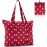 Сумка складная mini maxi travelshopper ruby dots, L 54 см, W 14 см, H 43 см, Reisenthel