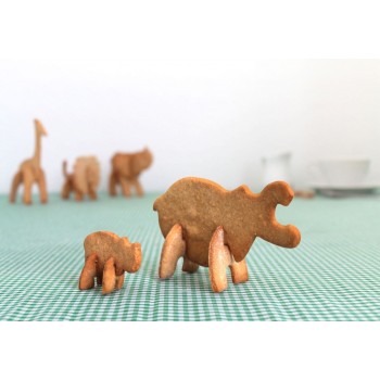 Формы для печенья 3d, Гиппопотам, серия Safari, Suck Uk
