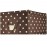 Коробка для хранения storagebox l mocha dots, L 50,5 см, W 40 см, H 28,5 см, Reisenthel