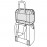 Сумка на колесиках allrounder ruby dots, L 40 см, W 25 см, H 55 см, Reisenthel