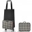 Сумка на колесиках foldabletrolley fifties black, L 29 см, W 27 см, H 66 см, Reisenthel