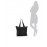Сумка складная mini maxi travelshopper black, L 54 см, W 14 см, H 43 см, Reisenthel