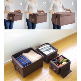 Коробка для хранения storagebox m mocha dots, L 40 см, W 31 см, H 23 см, Reisenthel