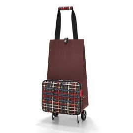 Сумка на колесиках foldabletrolley wool, L 29 см, W 27 см, H 66 см, Reisenthel