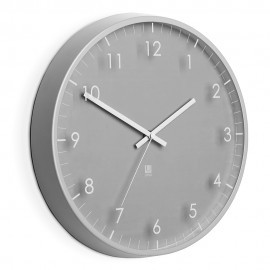Часы настенные pace серый, L 32 см, W 32 см, H 4 см, Umbra