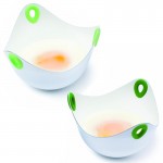 Формы для варки яйца без скорлупы 2 шт. прозрачные, L 9 см, W 9 см, H 6,5 см, Fusionbrands