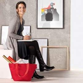 Сумка shopper m funky dots 1, L 51 см, W 26 см, H 30,5 см, Reisenthel