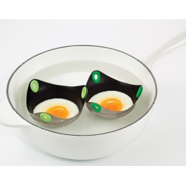 Формы для варки яйца без скорлупы 2 шт. стальные, L 9 см, W 9 см, H 6,5 см, Fusionbrands