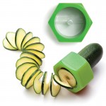 Овощерезка cucumbo зеленая, H 7 см, L 8 см, W 4 см, пластик ABS, Monkey Business