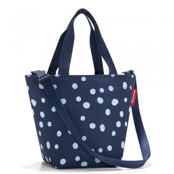 Сумка shopper xs spots navy, L 31 см, W 16 см, H 21 см, Reisenthel