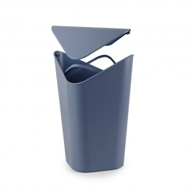 Корзина для мусора corner дымчато-синий, L 28 см, W 36,3 см, H 25,5 см, Umbra