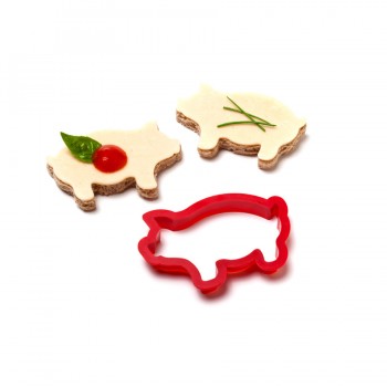 Форма для бутербродов Party animals свинья, Peleg Design