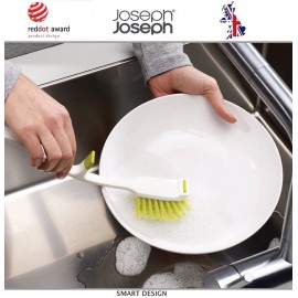 Щетка Edge для мытья посуды, зеленая, Joseph Joseph