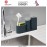 Органайзер SinkBase Plus для раковины с дозатором для мыла и бутылочкой, серый, Joseph Joseph