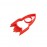 Форма для яичницы rocket (Ракета), силикон жаропрочный пищевой, Doiy