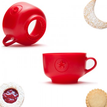 Форма для печенья cookie cup красная, Monkey Business