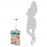 Сумка-тележка trolley m funky dots 1, L 43 см, W 21 см, H 53 см, Reisenthel
