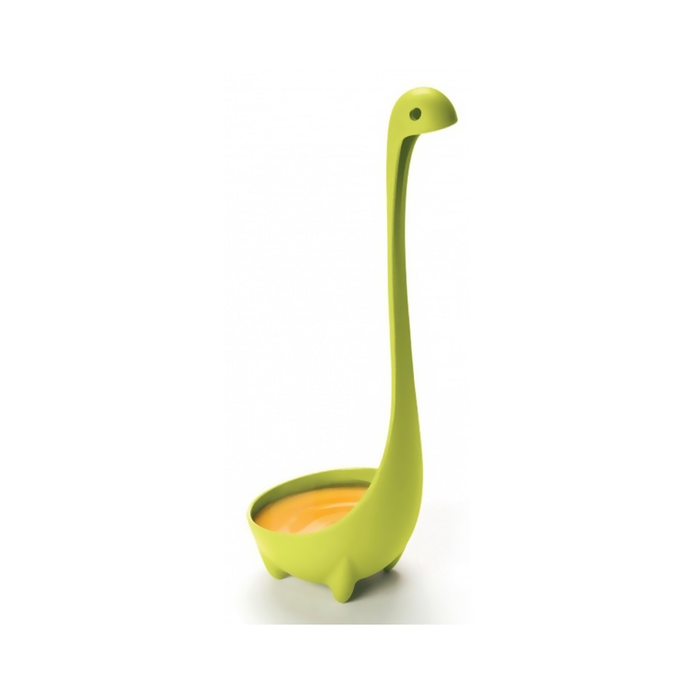 Половник антипригарный Nessie зеленый, нейлон жаропрочный, OTOTO