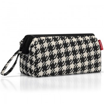 Косметичка travelcosmetic fifties black, L 26 см, W 13,5 см, H 18 см, Reisenthel