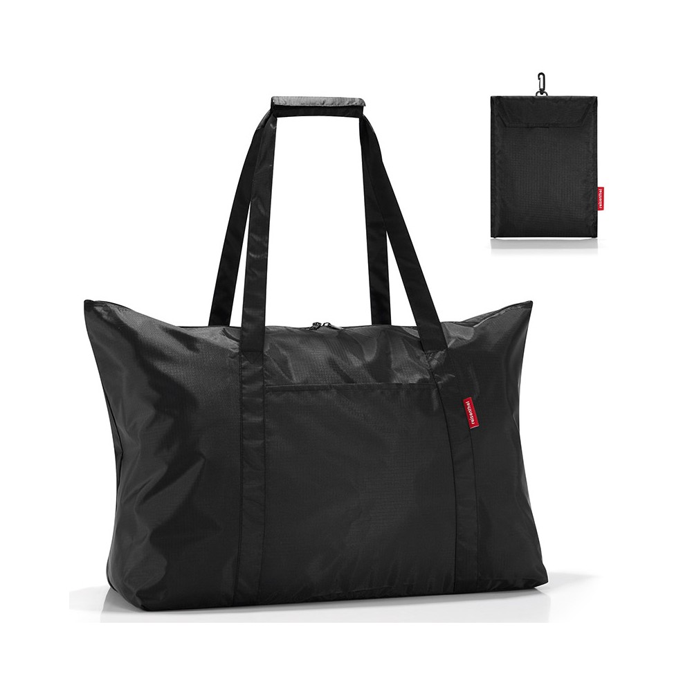 Сумка складная mini maxi travelbag black, L 65 см, W 26 см, H 41 см, Reisenthel