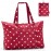 Сумка складная mini maxi travelbag ruby dots, L 65 см, W 26 см, H 41 см, Reisenthel