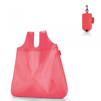 Сумка складная mini maxi shopper coral, L 43,5 см, W 7 см, H 60 см, Reisenthel