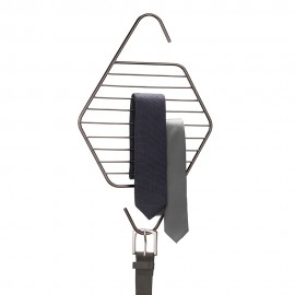 Органайзер для галстуков и ремней pendant титан, L 0,6 см, W 40,6 см, H 25,8 см, Umbra