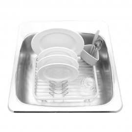Сушилка для посуда sinkin белый/никель, L 27,3 см, W 35,5 см, H 13 см, Umbra