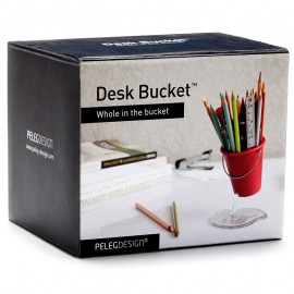 Органайзер для рабочего стола desk bucket черный, Peleg Design
