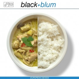 Lunch Box с разделителем круглый большой, Black+Blum