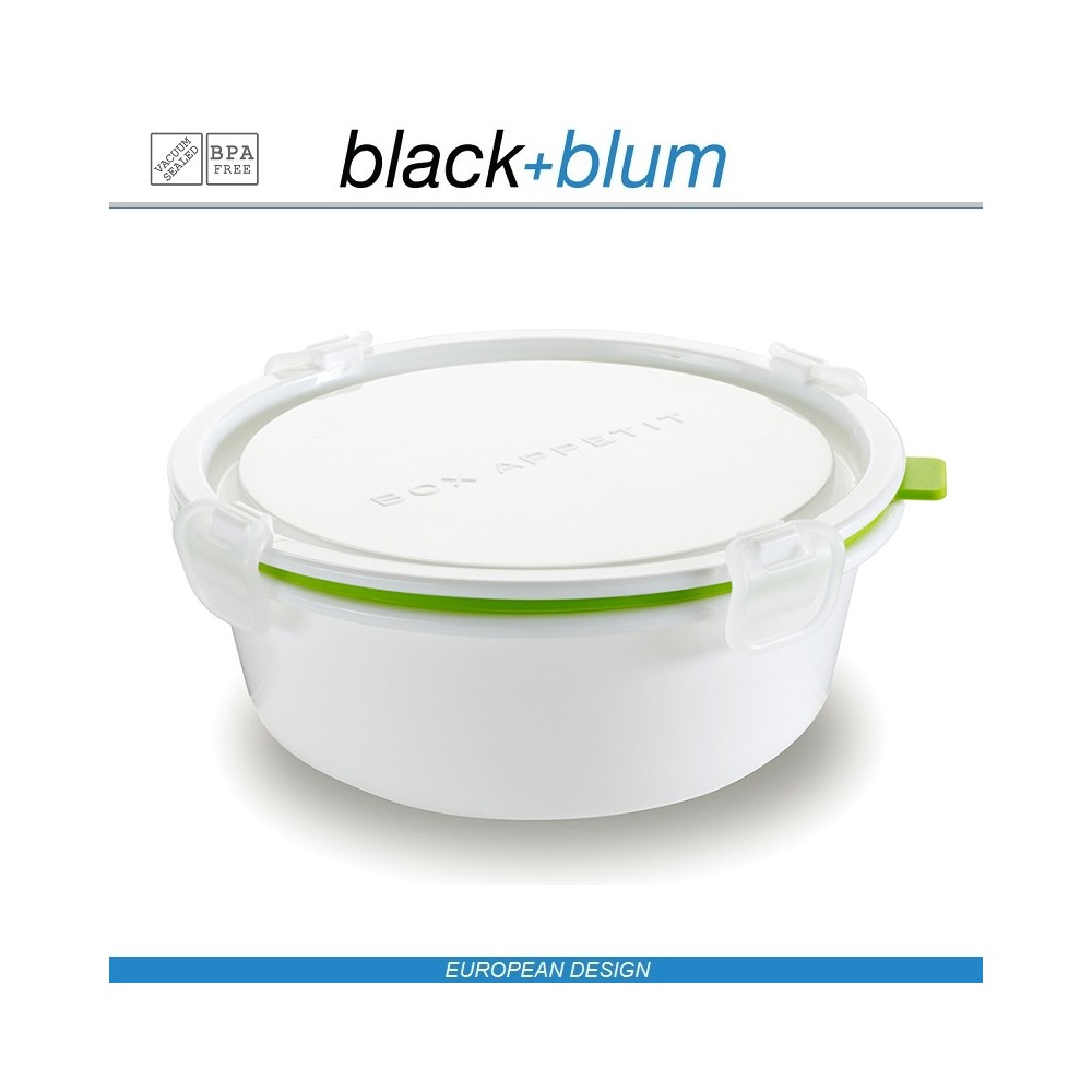 Lunch Box с разделителем круглый большой, Black+Blum