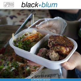 Lunch Box с разделителем прямоугольный большой, Black+Blum