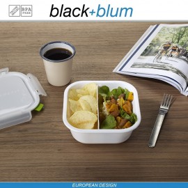 Lunch Box с разделителем квадратный большой, Black+Blum