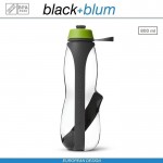 Eau Good DUO эко-бутылка для воды с клапаном для питья и угольным фильтром, 800 мл, серо-зеленый, Black+Blum