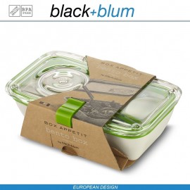 Bento Box Appetit ланч-бокс с разделителем, белый-желтый, Black+Blum