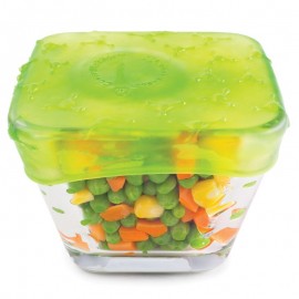 Упаковка для продуктов coverblubber средняя зеленая, L 7,5 см, W 7,5 см, H 4,5 см, Fusionbrands, Тайвань