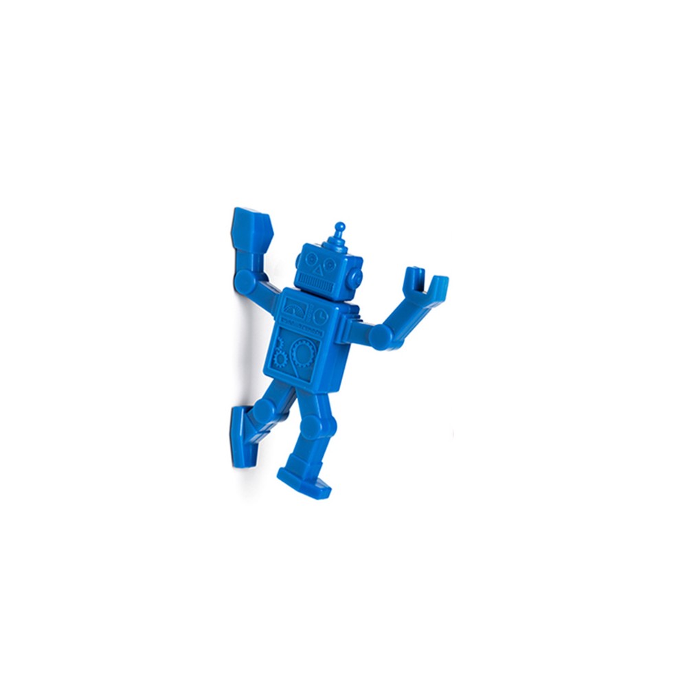 Магнитный крючок для холодильника robohook синий, L 8,9 см, W 1,7 см, H 9,5 см, Peleg Design