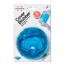 Упаковка для продуктов coverblubber большая голубая, L 10,2 см, W 10,2 см, H 6 см, Fusionbrands, Тайвань