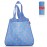 Сумка складная mini maxi shopper dots blue, L 43,5 см, W 7 см, H 60 см, Reisenthel