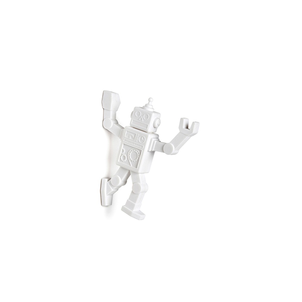 Магнитный крючок для холодильника robohook белый, L 8,9 см, W 1,7 см, H 9,5 см, Peleg Design