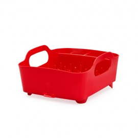 Сушилка для посуды Tub красная, L 38 см, W 35 см, H 19 см, Umbra