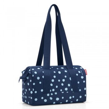 Сумка allrounder s spots navy, L 32 см, W 16 см, H 24,5 см, Reisenthel