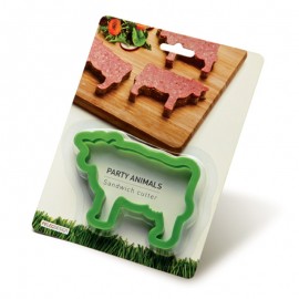 Форма для бутербродов Party animals корова, Peleg Design