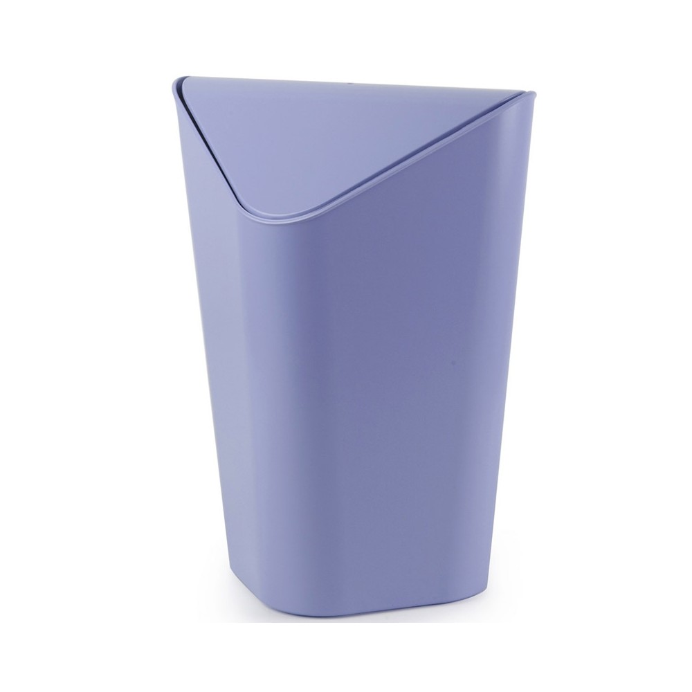 Корзина для мусора угловая corner лавандовая, H 35,6 см, L 26 см, W 24 см, пластик, Umbra