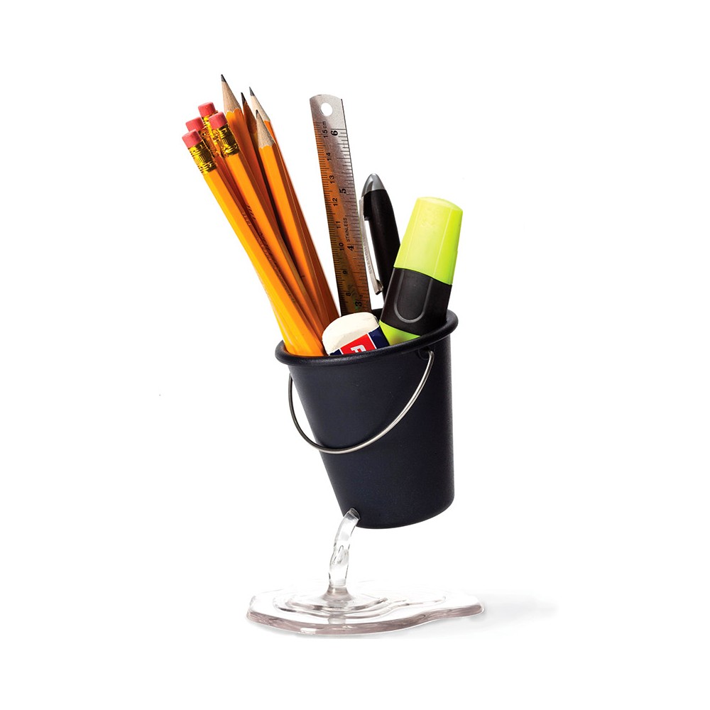 Органайзер для рабочего стола desk bucket черный, Peleg Design