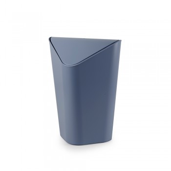 Корзина для мусора corner дымчато-синий, L 28 см, W 36,3 см, H 25,5 см, Umbra