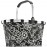 Корзина carrybag fleur black, Reisenthel