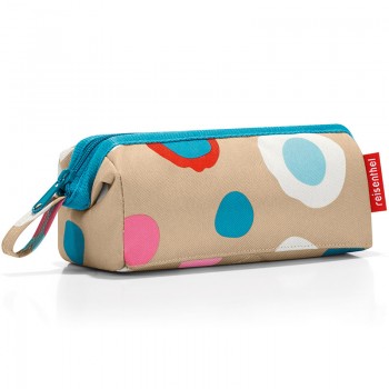 Косметичка travelcosmetic xs funky dots 1, L 19 см, W 8,5 см, H 10 см, Reisenthel