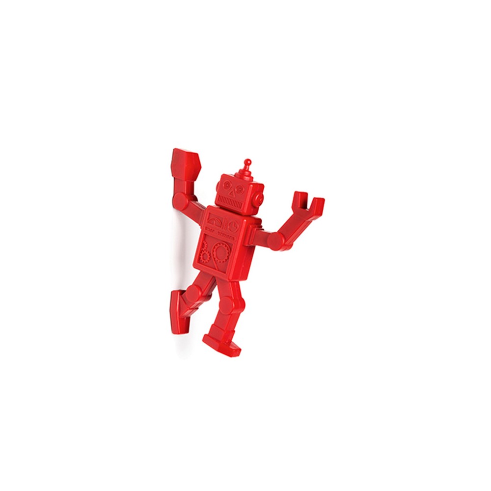 Магнитный крючок для холодильника robohook красный, L 8,9 см, W 1,7 см, H 9,5 см, Peleg Design