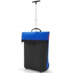 Сумка-тележка trolley m patchwork royal blue, L 43 см, W 21 см, H 53 см, Reisenthel
